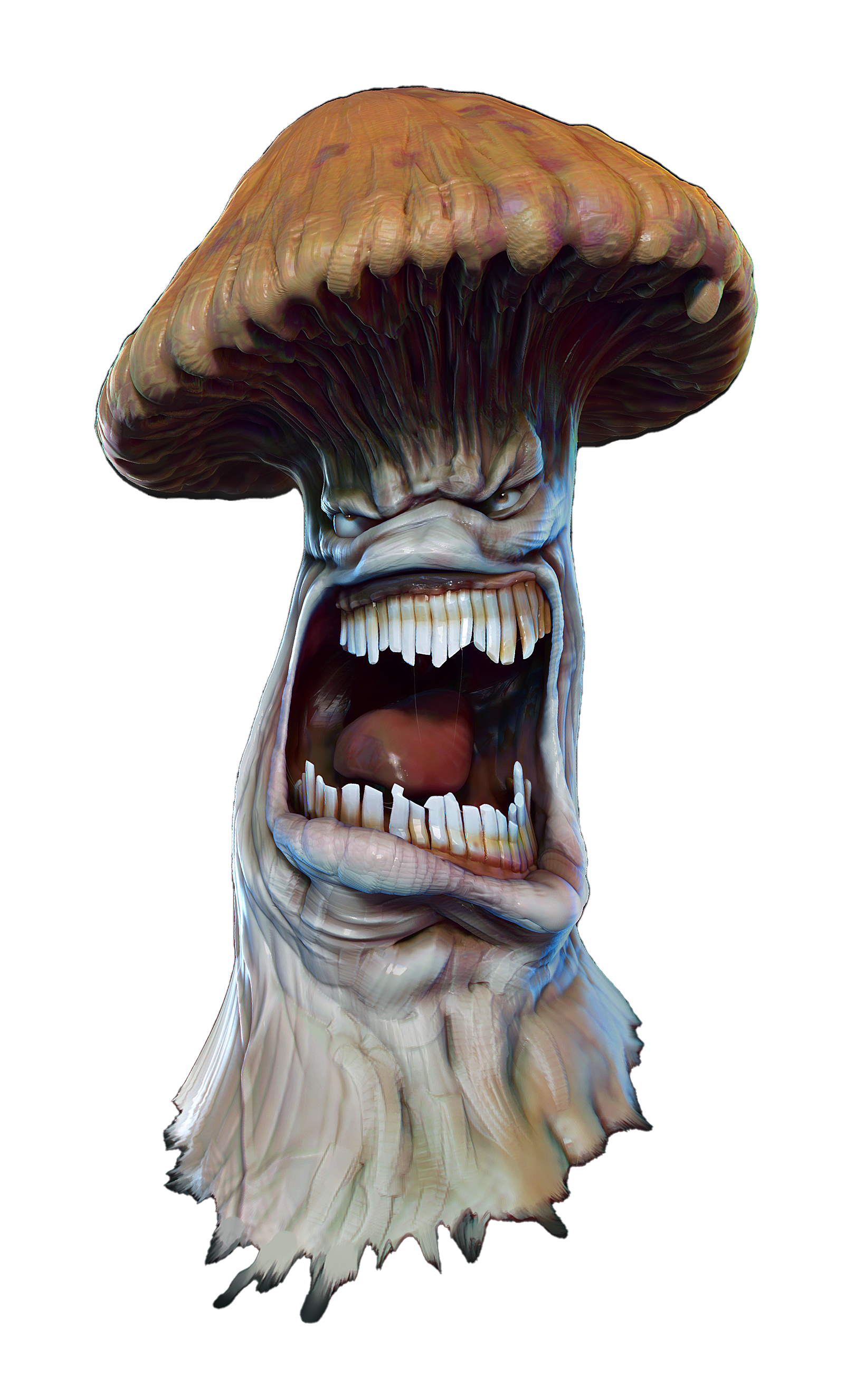 Een kloppende champignon!